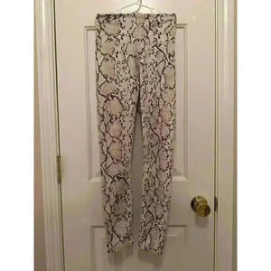 Snakeskin ALLFENIX Womens Leggings